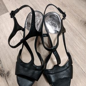 Vince Cumuto Open Toe Wedge Platforms Sandals